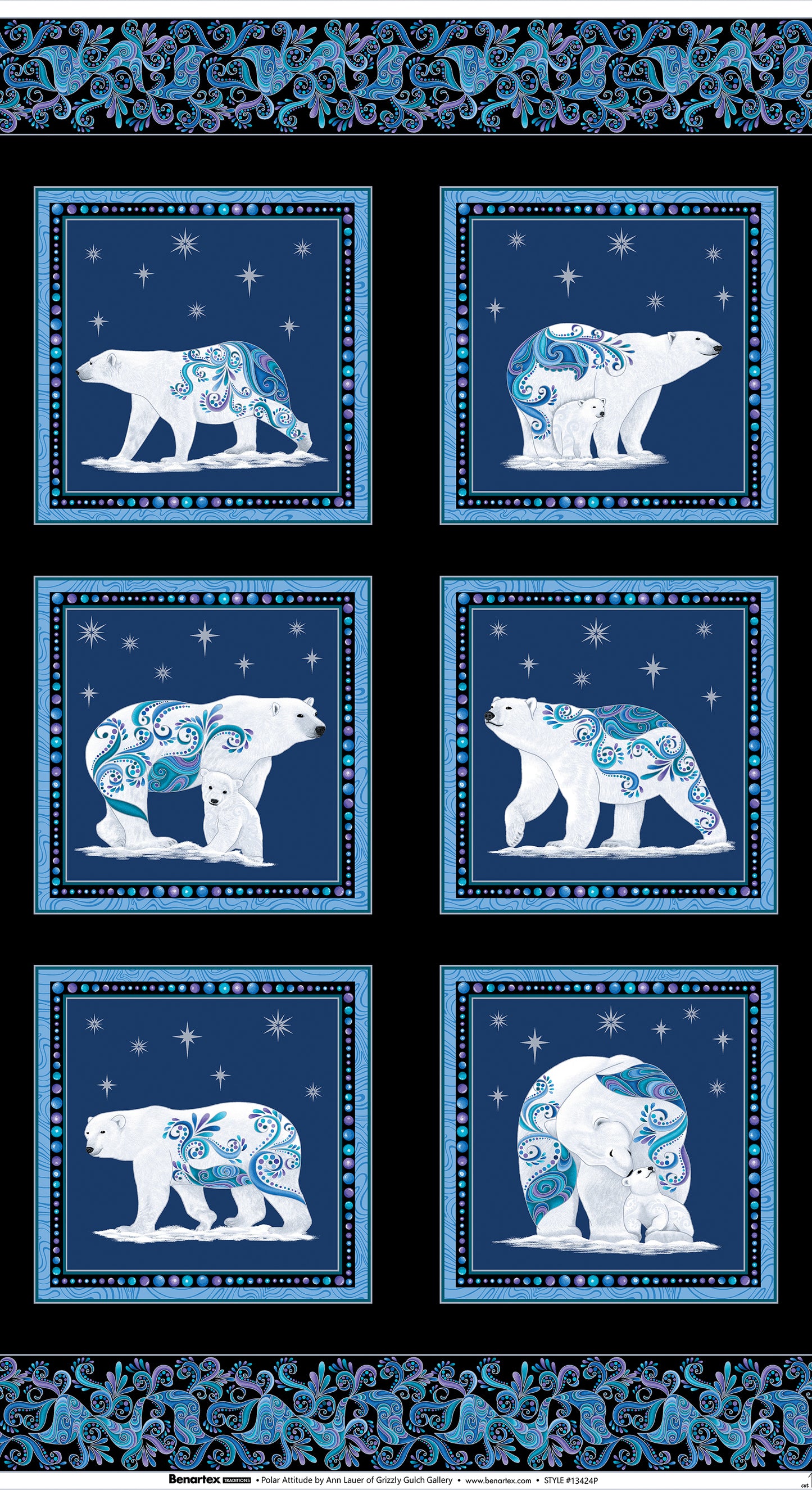 Polar Attitude with Pearlescent by Ann Lauer
