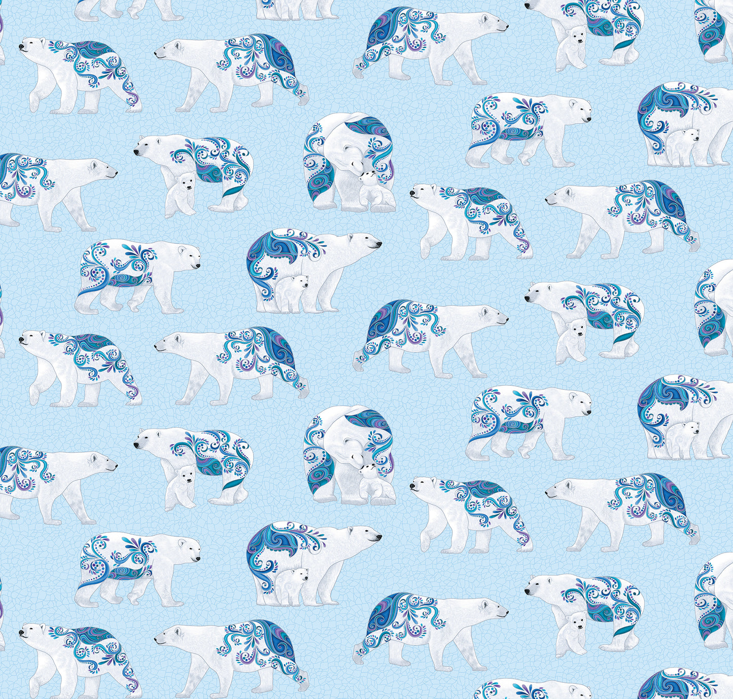 Polar Attitude with Pearlescent by Ann Lauer