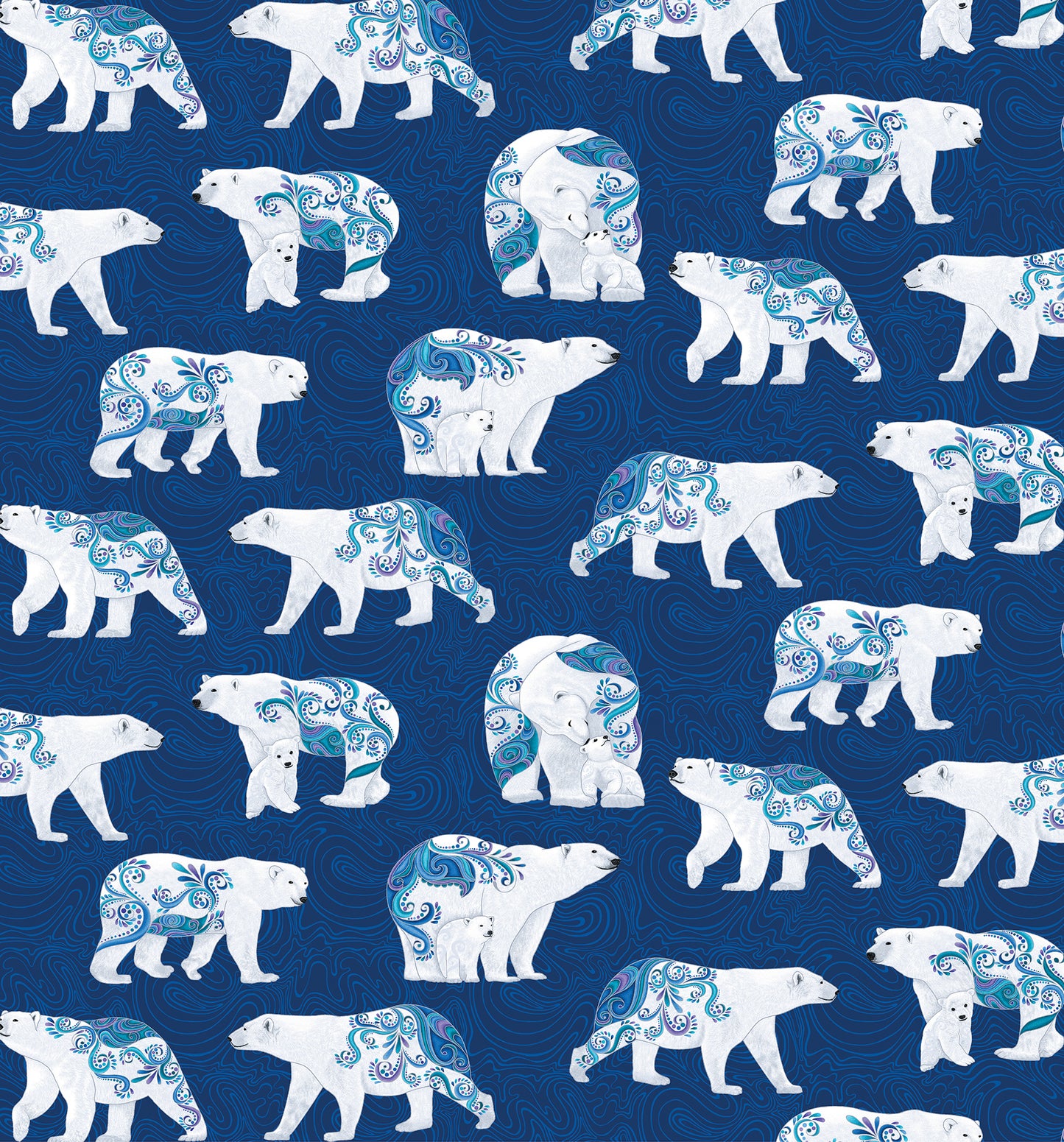Polar Attitude with Pearlescent by Ann Lauer