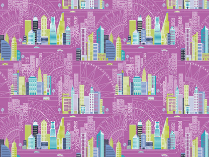 Cityscape Night by Amanda Murphy