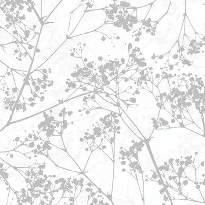 Hoffman Fabrics Sparkle and Fade Metallic Silver Fabric Collection