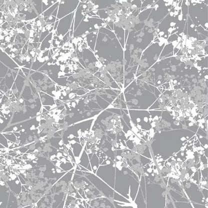 Hoffman Fabrics Sparkle and Fade Metallic Silver Fabric Collection
