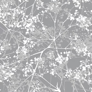 Hoffman Fabrics Sparkle and Fade Metallic Silver Fabric Collection