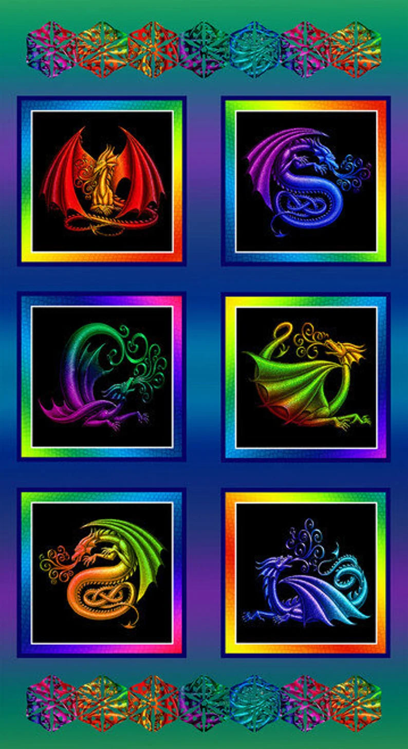 Rainbow Dragon by Studio E