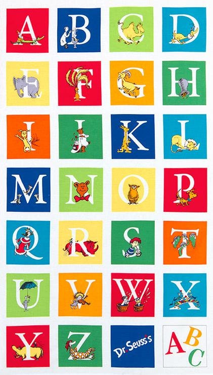 Dr Seuss ABC Adventure Panel