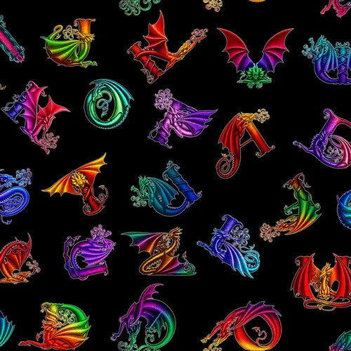 Rainbow Dragon by Studio E